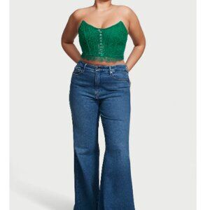 Victoria's Secret DREAM ANGELS Lace Strapless Corset Top‎